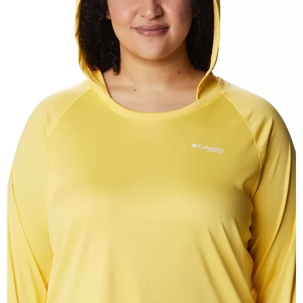 imageColumbia Womens Tidal Tee HoodieSun GlowWhite Logo