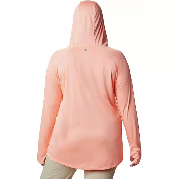 imageColumbia Womens Tidal Tee HoodieTiki PinkWhite Logo