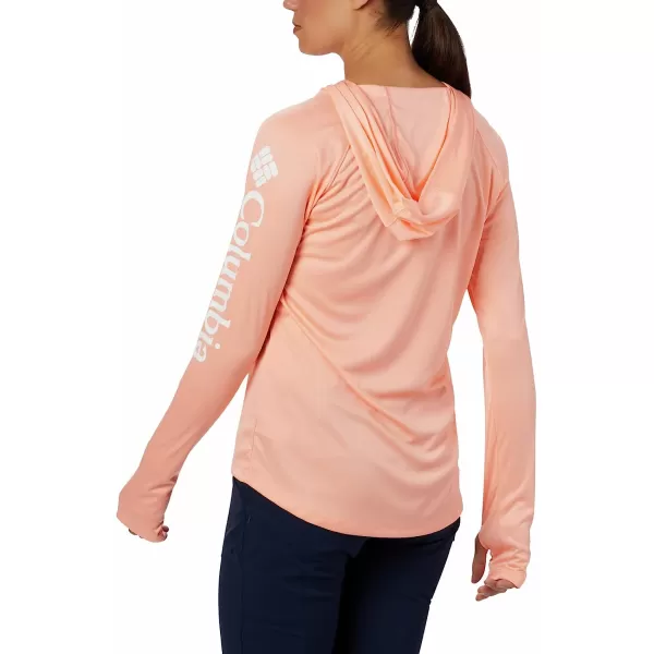 imageColumbia Womens Tidal Tee HoodieTiki PinkWhite Logo