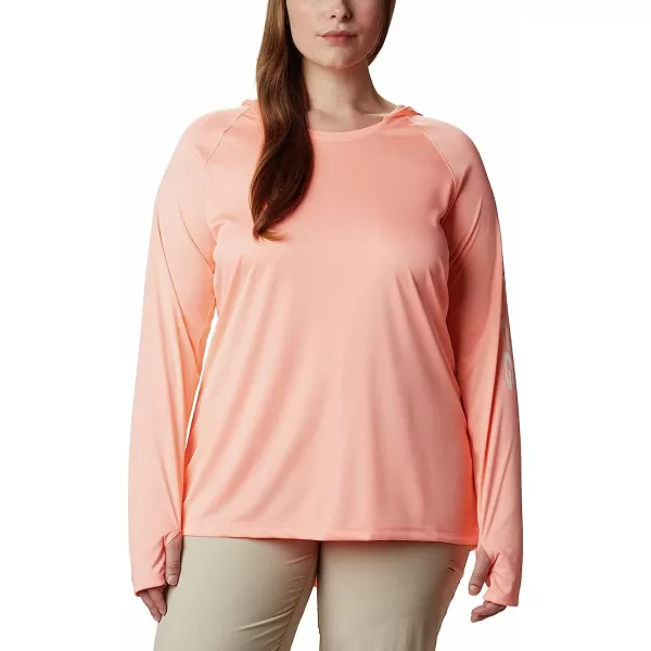 imageColumbia Womens Tidal Tee HoodieTiki PinkWhite Logo
