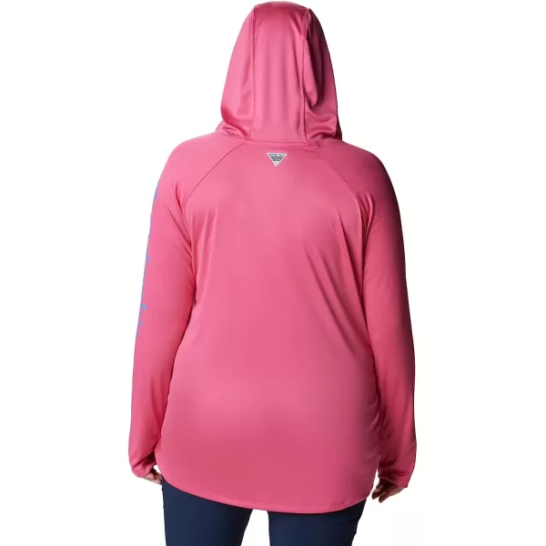 imageColumbia Womens Tidal Tee HoodieUltra PinkViolet Sea Logo