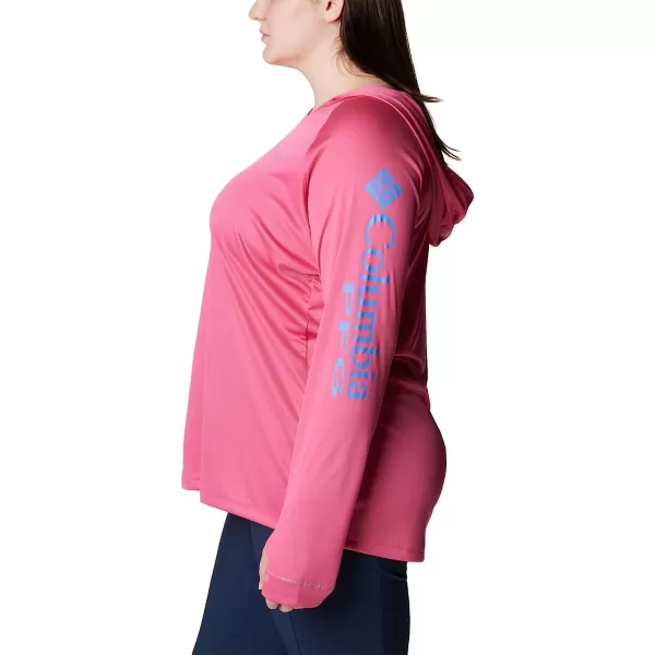 imageColumbia Womens Tidal Tee HoodieUltra PinkViolet Sea Logo