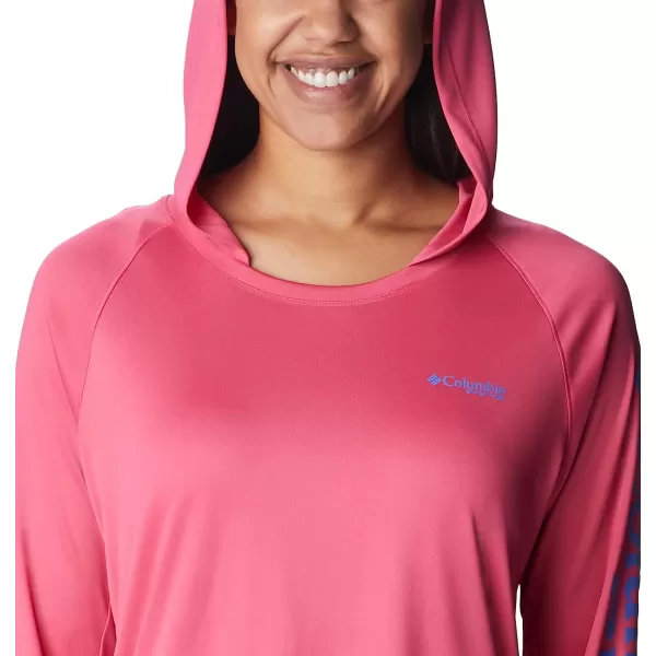 imageColumbia Womens Tidal Tee HoodieUltra PinkViolet Sea Logo