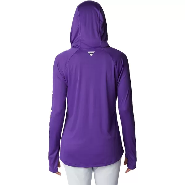 imageColumbia Womens Tidal Tee HoodieVivid PurpleWhite Logo