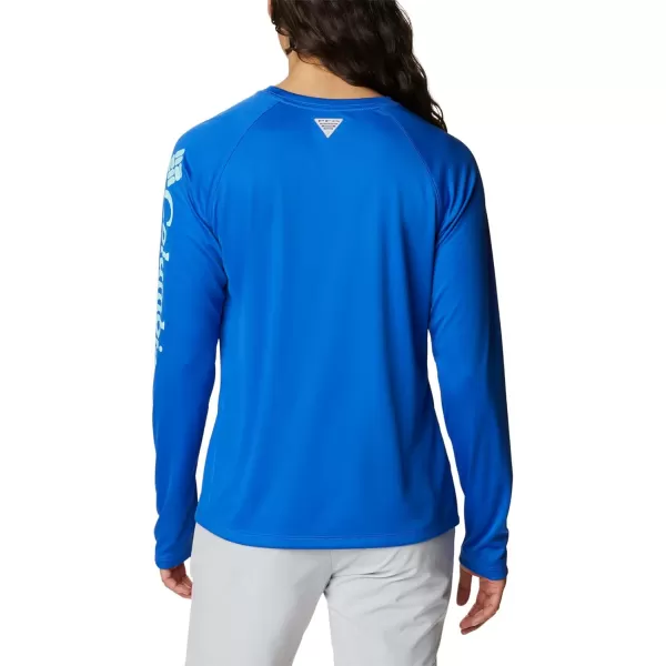imageColumbia Womens Tidal Tee Ii Long SleeveBlue MacawGulf Stream Logo