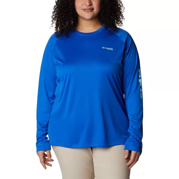 imageColumbia Womens Tidal Tee Ii Long SleeveBlue MacawGulf Stream Logo