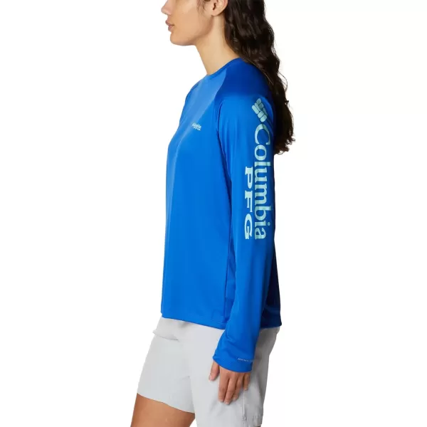 imageColumbia Womens Tidal Tee Ii Long SleeveBlue MacawGulf Stream Logo