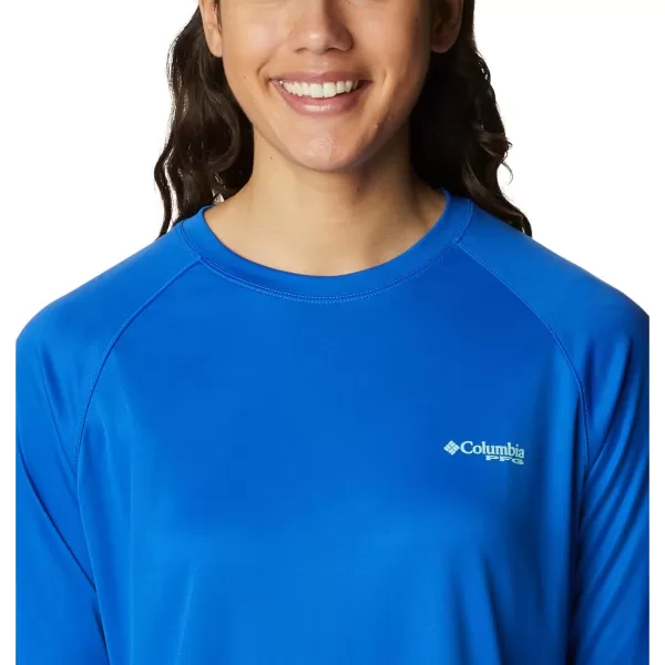 imageColumbia Womens Tidal Tee Ii Long SleeveBlue MacawGulf Stream Logo