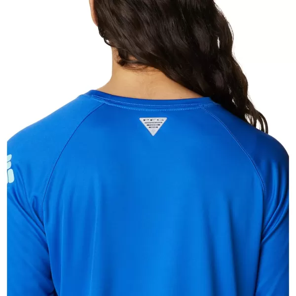 imageColumbia Womens Tidal Tee Ii Long SleeveBlue MacawGulf Stream Logo