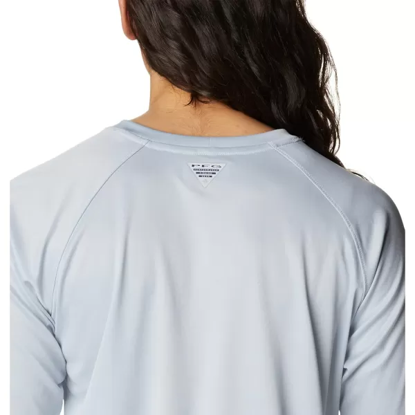 imageColumbia Womens Tidal Tee Ii Long SleeveCirrus Grey HeatherWhite Logo