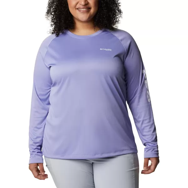 imageColumbia Womens Tidal Tee Ii Long SleeveFairytale White Logo