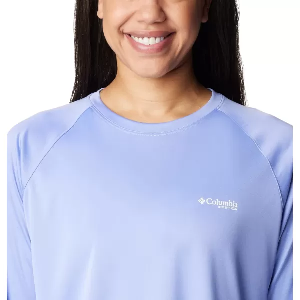 imageColumbia Womens Tidal Tee Ii Long SleeveFairytale White Logo