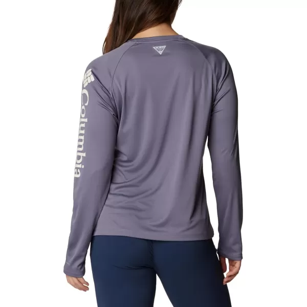 imageColumbia Womens Tidal Tee Ii Long SleeveGranite Purple Stone Logo