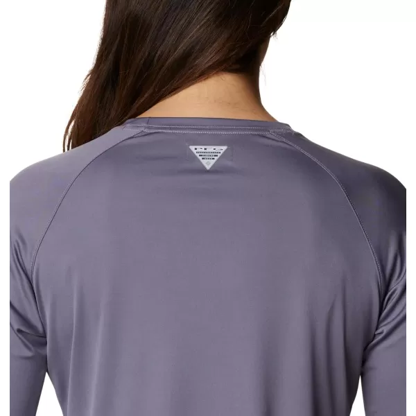 imageColumbia Womens Tidal Tee Ii Long SleeveGranite Purple Stone Logo