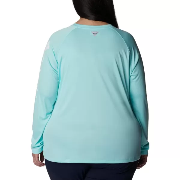 imageColumbia Womens Tidal Tee Ii Long SleeveGulf StreamWhite Logo