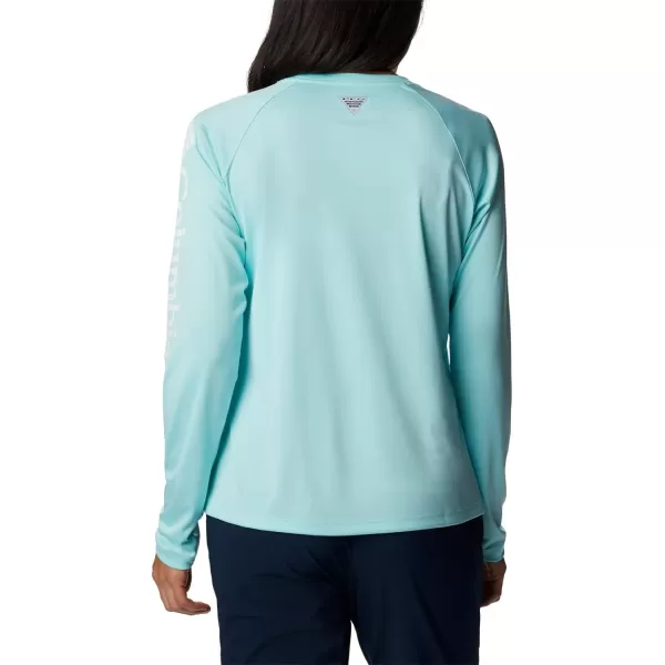 imageColumbia Womens Tidal Tee Ii Long SleeveGulf StreamWhite Logo