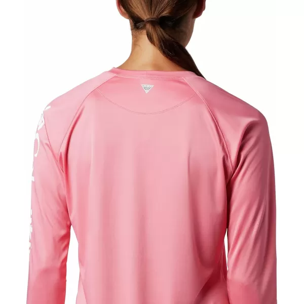 imageColumbia Womens Tidal Tee Ii Long SleeveLollipopWhite Logo