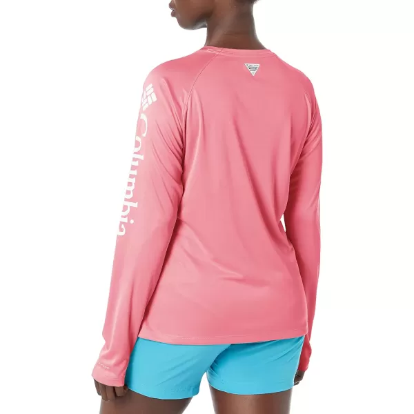 imageColumbia Womens Tidal Tee Ii Long SleeveLollipopWhite Logo