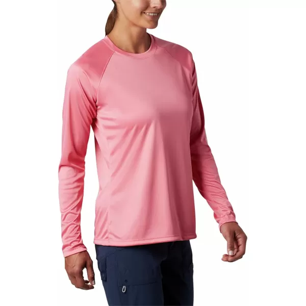 imageColumbia Womens Tidal Tee Ii Long SleeveLollipopWhite Logo