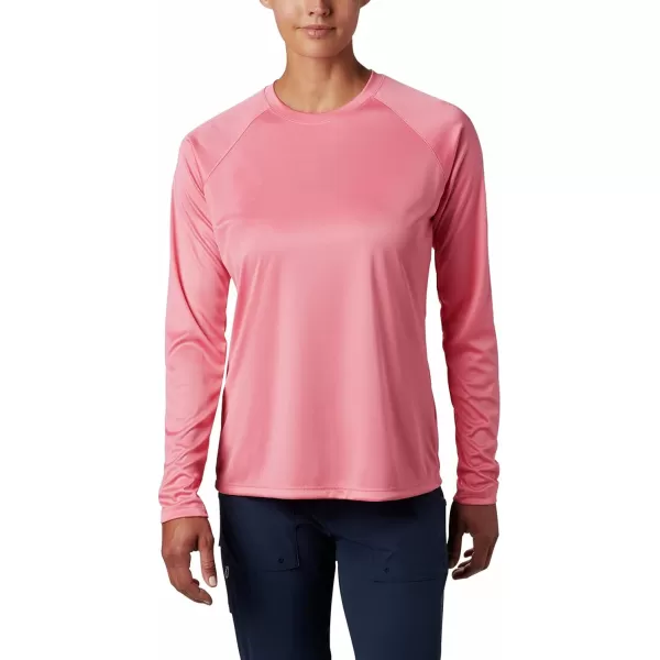 imageColumbia Womens Tidal Tee Ii Long SleeveLollipopWhite Logo