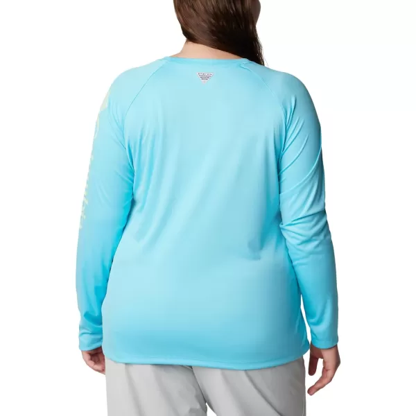 imageColumbia Womens Tidal Tee Ii Long SleeveOpal Blue Key West Logo