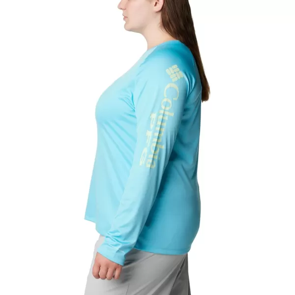 imageColumbia Womens Tidal Tee Ii Long SleeveOpal Blue Key West Logo
