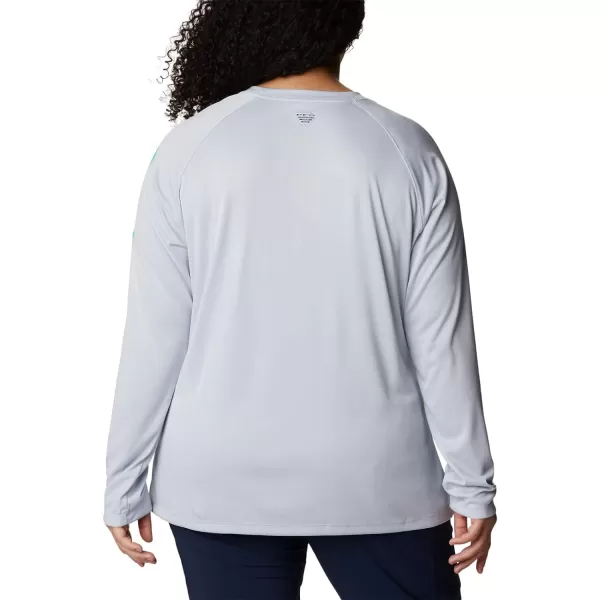 imageColumbia Womens Tidal Tee Ii Long SleeveSoft VioletWhite Logo