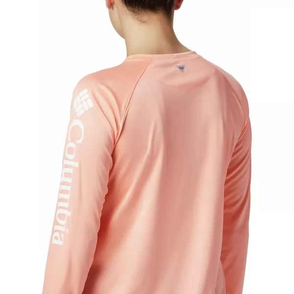 imageColumbia Womens Tidal Tee Ii Long SleeveTiki PinkWhite Logo
