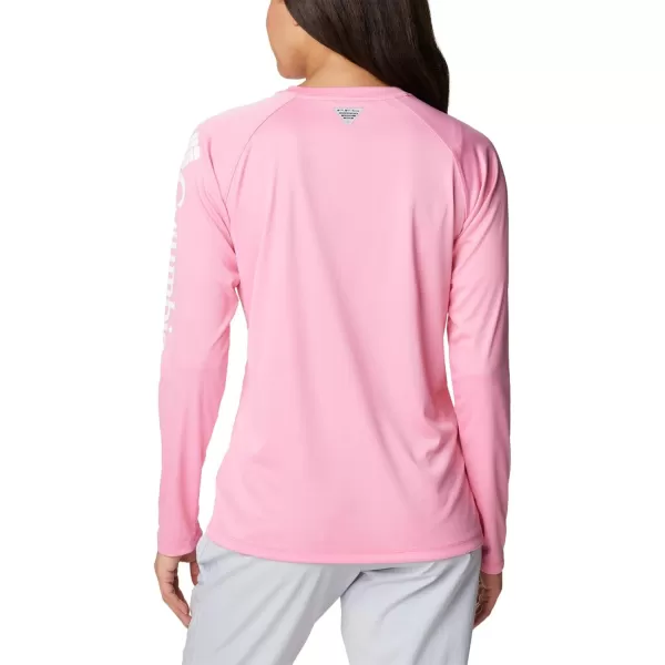 imageColumbia Womens Tidal Tee Ii Long SleeveTropic PinkWhite Logo