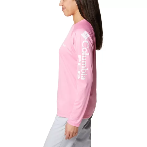imageColumbia Womens Tidal Tee Ii Long SleeveTropic PinkWhite Logo
