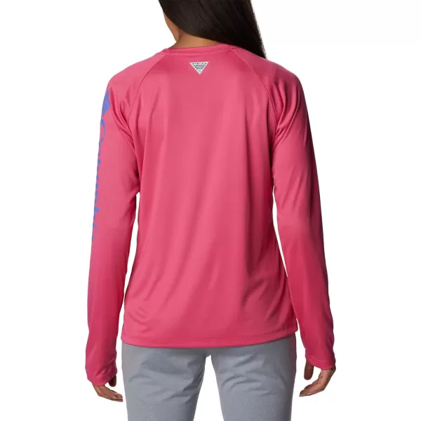 imageColumbia Womens Tidal Tee Ii Long SleeveUltra PinkViolet Sea Logo