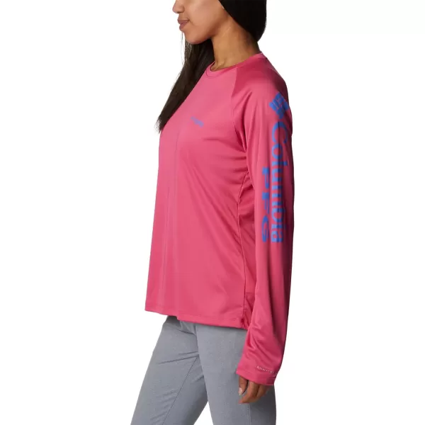 imageColumbia Womens Tidal Tee Ii Long SleeveUltra PinkViolet Sea Logo