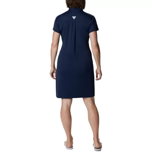 imageColumbia Womens Tidal Tee Polo DressCollegiate Navy