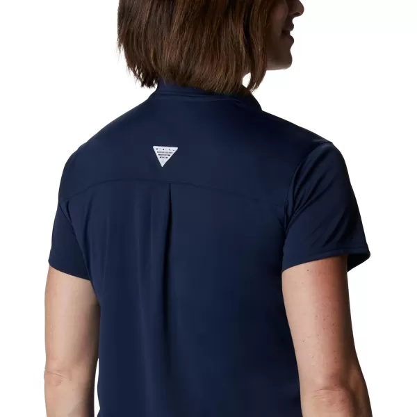 imageColumbia Womens Tidal Tee Polo DressCollegiate Navy