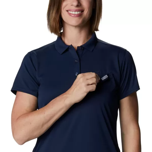 imageColumbia Womens Tidal Tee Polo DressCollegiate Navy