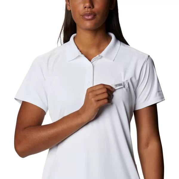 imageColumbia Womens Tidal Tee Polo DressWhite