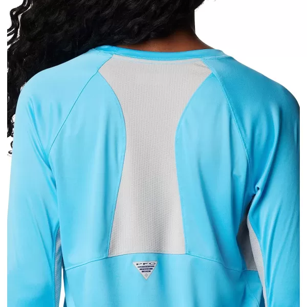 imageColumbia Womens Tidal Tee Vent Long SleeveRiptideWhite Logo