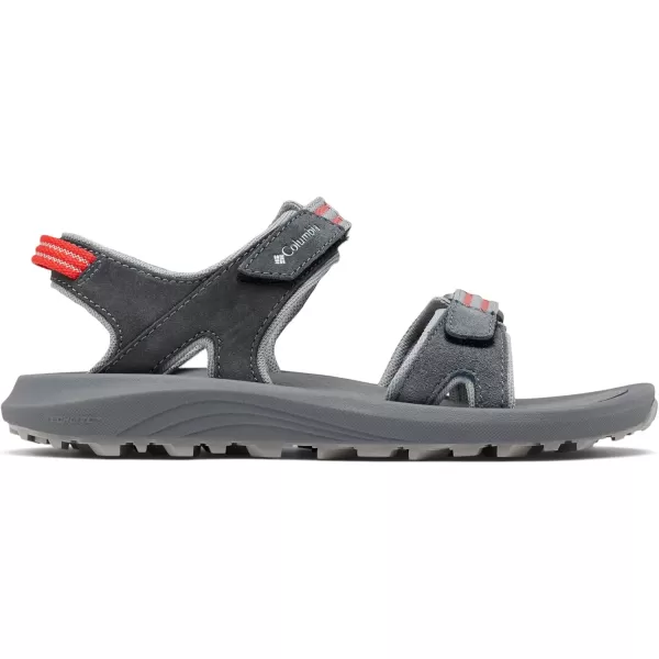imageColumbia Womens Trailstorm Hiker 2 Strap Sport SandalGraphiteRed Hibiscus