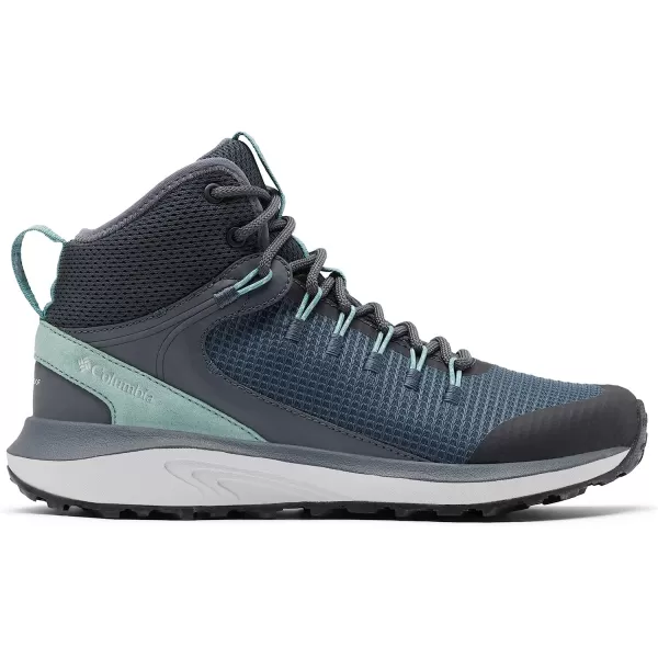 imageColumbia Womens Trailstorm Mid Waterproof Hiking ShoeGraphiteDusty Green