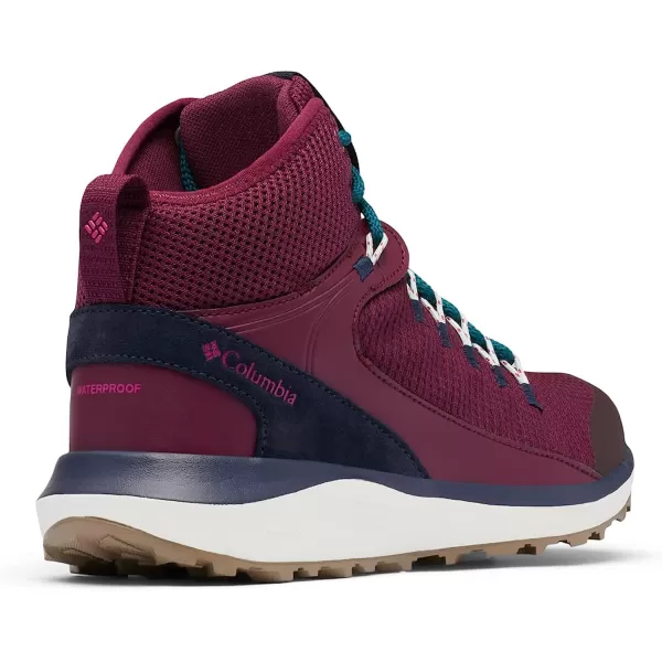 imageColumbia Womens Trailstorm Mid Waterproof Hiking ShoeMarionberryDeep Water