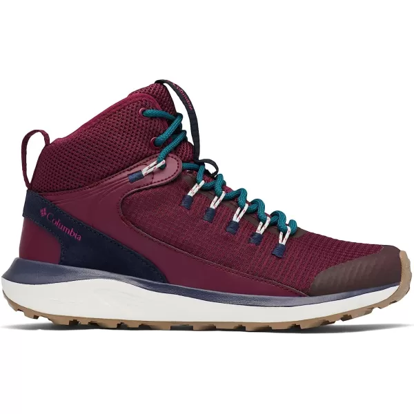 imageColumbia Womens Trailstorm Mid Waterproof Hiking ShoeMarionberryDeep Water