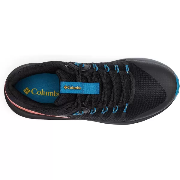 imageColumbia Womens Trailstorm Waterproof Hiking ShoeBlackBright Marigold