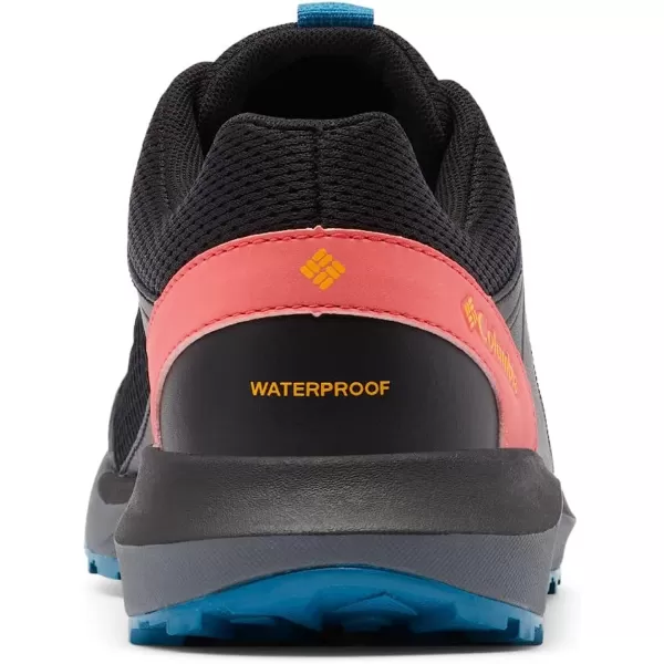 imageColumbia Womens Trailstorm Waterproof Hiking ShoeBlackBright Marigold