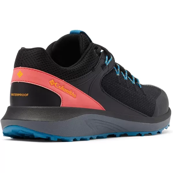 imageColumbia Womens Trailstorm Waterproof Hiking ShoeBlackBright Marigold