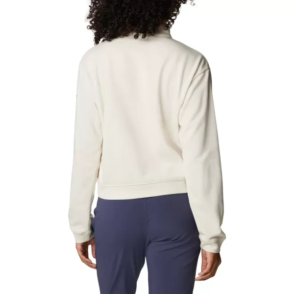 imageColumbia Womens Trek French Terry Half ZipChalkStacked Gem