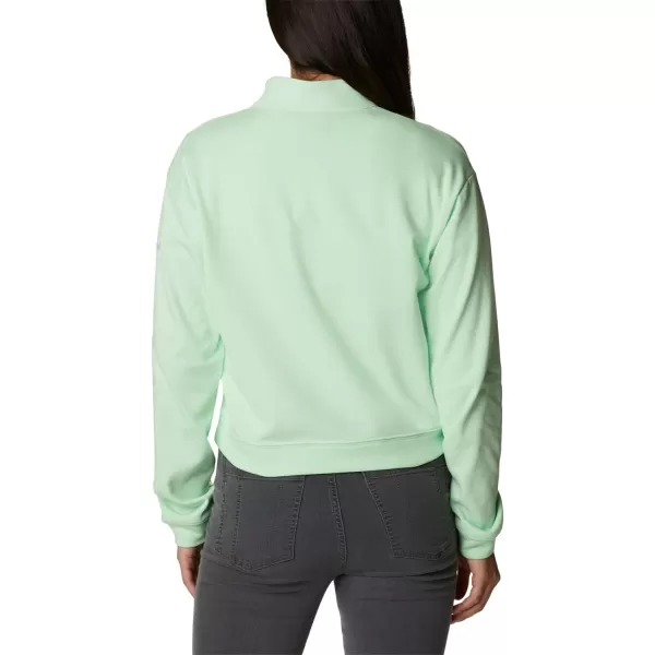imageColumbia Womens Trek French Terry Half ZipKey WestStacked Gem