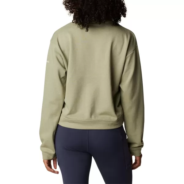 imageColumbia Womens Trek French Terry Half ZipSafari HeatherRainbow