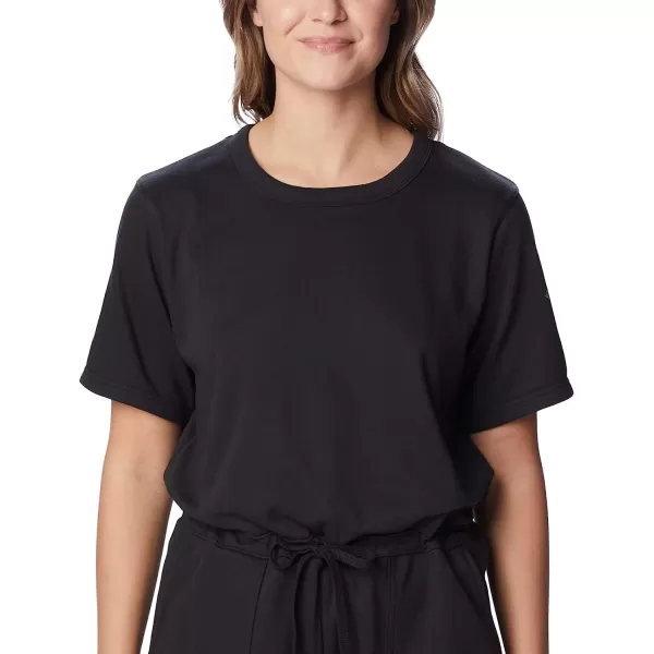 imageColumbia Womens Trek French Terry RomperBlack