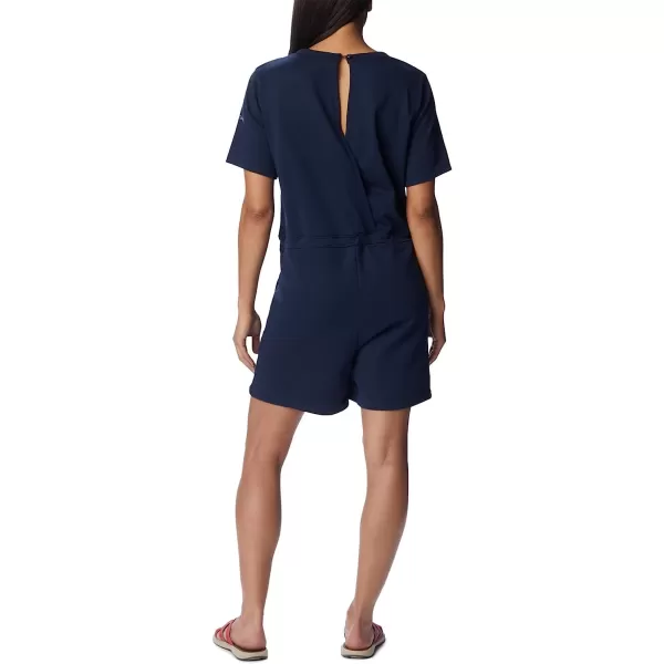 imageColumbia Womens Trek French Terry RomperCollegiate Navy