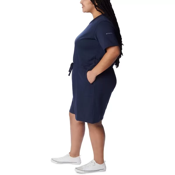 imageColumbia Womens Trek French Terry RomperCollegiate Navy